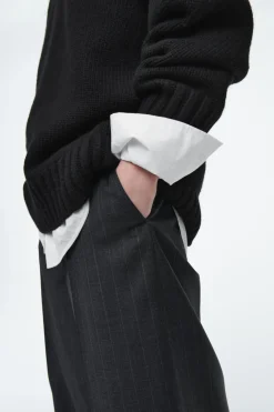 COS CHUNKY PURE CASHMERE CREW-NECK SWEATER-Women Cashmere | Sweaters & Cardigans