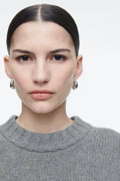 COS CHUNKY PURE CASHMERE CREW-NECK SWEATER-Women Cashmere | Sweaters & Cardigans