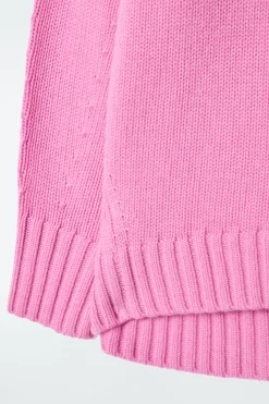 COS CHUNKY PURE CASHMERE CREW-NECK SWEATER-Women Cashmere | Sweaters & Cardigans