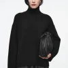 COS CHUNKY PURE CASHMERE TURTLENECK SWEATER-Women Cashmere | Sweaters & Cardigans