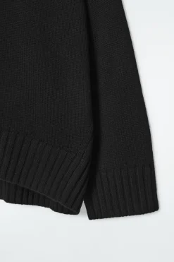 COS CHUNKY PURE CASHMERE TURTLENECK SWEATER-Women Cashmere | Sweaters & Cardigans