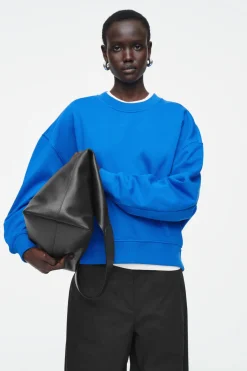 COS CLASSIC CREW-NECK SWEATSHIRT-Women Tops