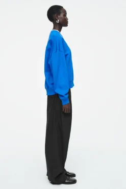 COS CLASSIC CREW-NECK SWEATSHIRT-Women Tops