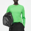 COS CLEAN CUT REGULAR LONG-SLEEVED T-SHIRT-Women T-Shirts | Tops