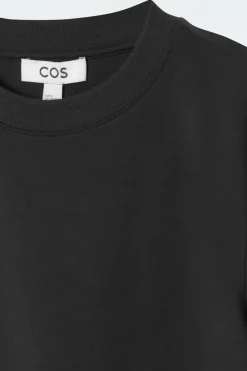 COS CLEAN CUT REGULAR LONG-SLEEVED T-SHIRT-Women T-Shirts | Tops