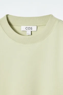 COS CLEAN CUT REGULAR LONG-SLEEVED T-SHIRT-Women T-Shirts | Tops