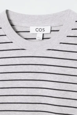 COS CLEAN CUT REGULAR LONG-SLEEVED T-SHIRT-Women T-Shirts | Tops