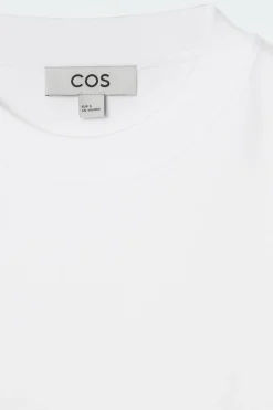 COS CLEAN CUT REGULAR LONG-SLEEVED T-SHIRT-Women T-Shirts | Tops