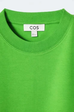 COS CLEAN CUT REGULAR LONG-SLEEVED T-SHIRT-Women T-Shirts | Tops