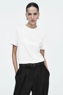 COS CLEAN CUT REGULAR T-SHIRT-Women T-Shirts | Tops