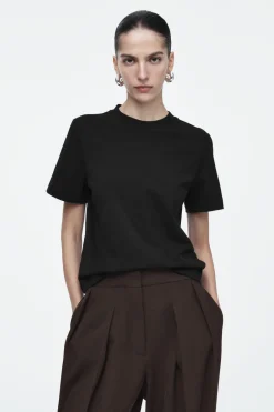COS CLEAN CUT REGULAR T-SHIRT-Women T-Shirts | Tops