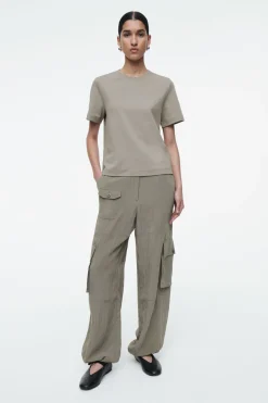 COS CLEAN CUT REGULAR T-SHIRT-Women T-Shirts | Tops