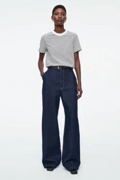 COS CLEAN CUT REGULAR T-SHIRT-Women T-Shirts | Tops