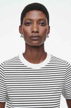 COS CLEAN CUT REGULAR T-SHIRT-Women T-Shirts | Tops
