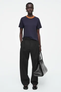 COS CLEAN CUT REGULAR T-SHIRT-Women Tops