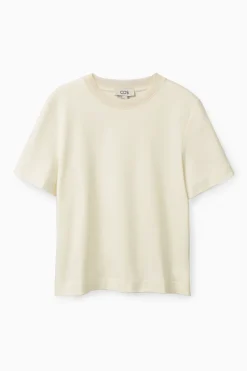 COS CLEAN CUT REGULAR T-SHIRT-Women T-Shirts | Tops