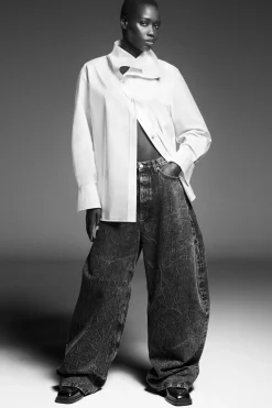 COS COAST WIDE-LEG JEANS-Women Jeans | Pants