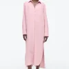 COS COLLARED MIDI SHIRT DRESS-Women Dresses & Jumpsuits