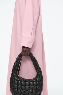 COS COLLARED MIDI SHIRT DRESS-Women Dresses & Jumpsuits