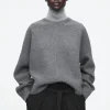 COS COLOUR-BLOCK LAYERED WOOL JUMPER-Women Tops | Sweaters & Cardigans