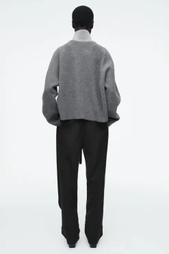 COS COLOUR-BLOCK LAYERED WOOL JUMPER-Women Tops | Sweaters & Cardigans