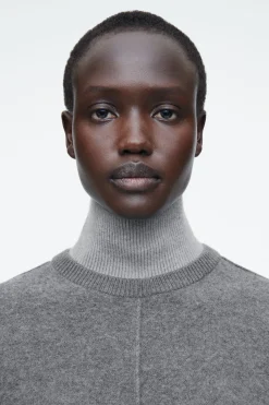 COS COLOUR-BLOCK LAYERED WOOL JUMPER-Women Tops | Sweaters & Cardigans