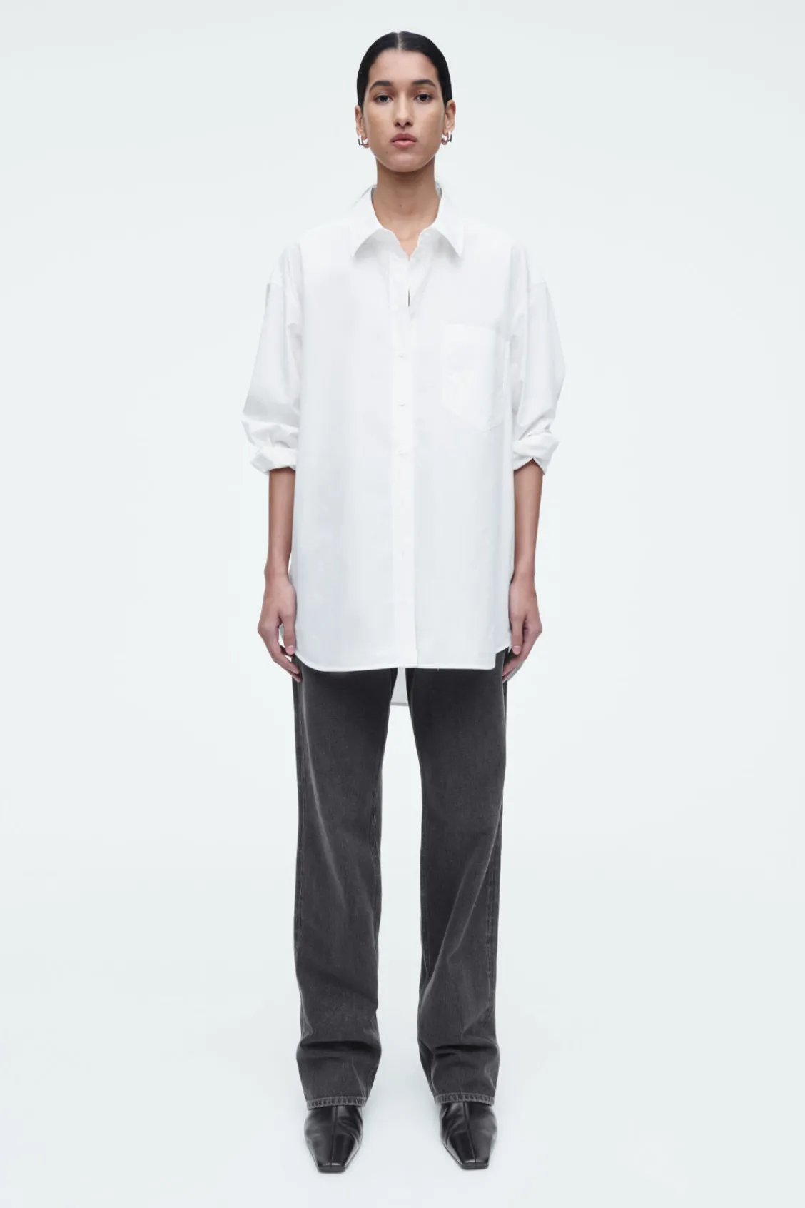 COS COLUMN STRAIGHT-LEG JEANS-Women Jeans | Pants