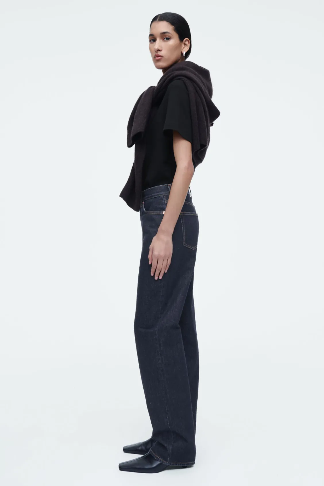 COS COLUMN STRAIGHT-LEG JEANS-Women Jeans | Pants