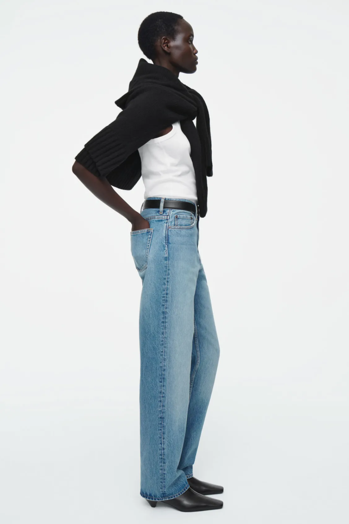 COS COLUMN STRAIGHT-LEG JEANS-Women Jeans | Pants
