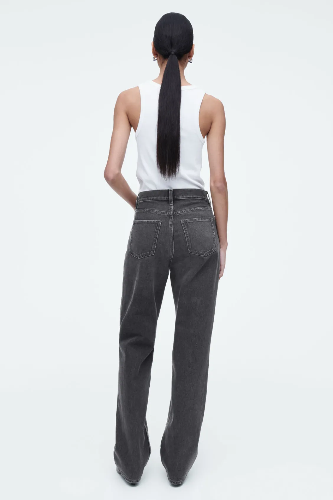 COS COLUMN STRAIGHT-LEG JEANS-Women Jeans | Pants