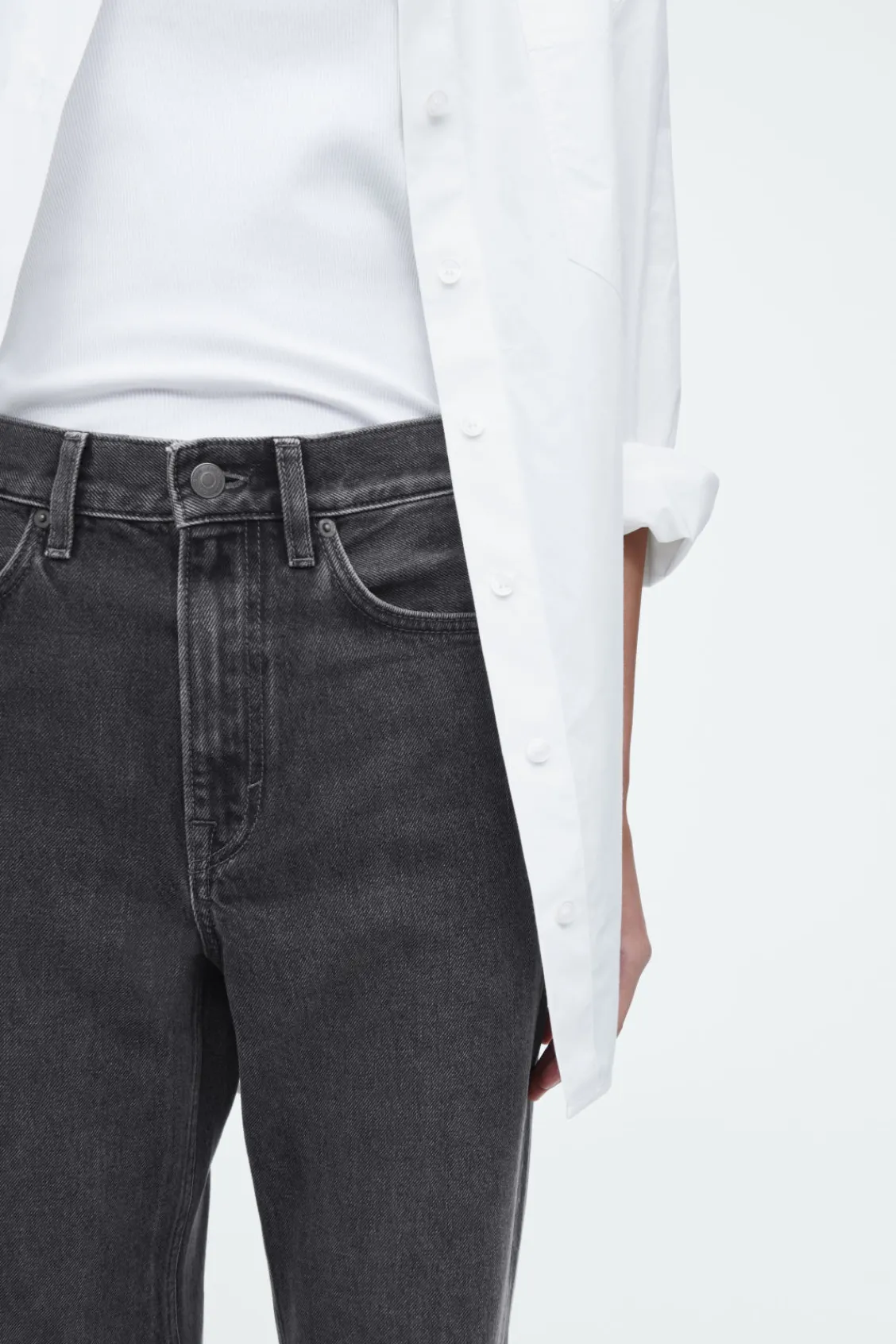 COS COLUMN STRAIGHT-LEG JEANS-Women Jeans | Pants