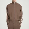 COS CONTRAST-STRIPE KNITTED TRACK JACKET- Matching Sets | Sweaters & Cardigans