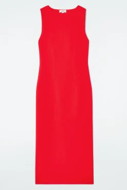 COS CORSET-DETAIL MAXI DRESS-Women Dresses & Jumpsuits | Sweaters & Cardigans