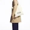 COS EQUALITY CANVAS TOTE BAG-Women Bags & Wallets | Bags