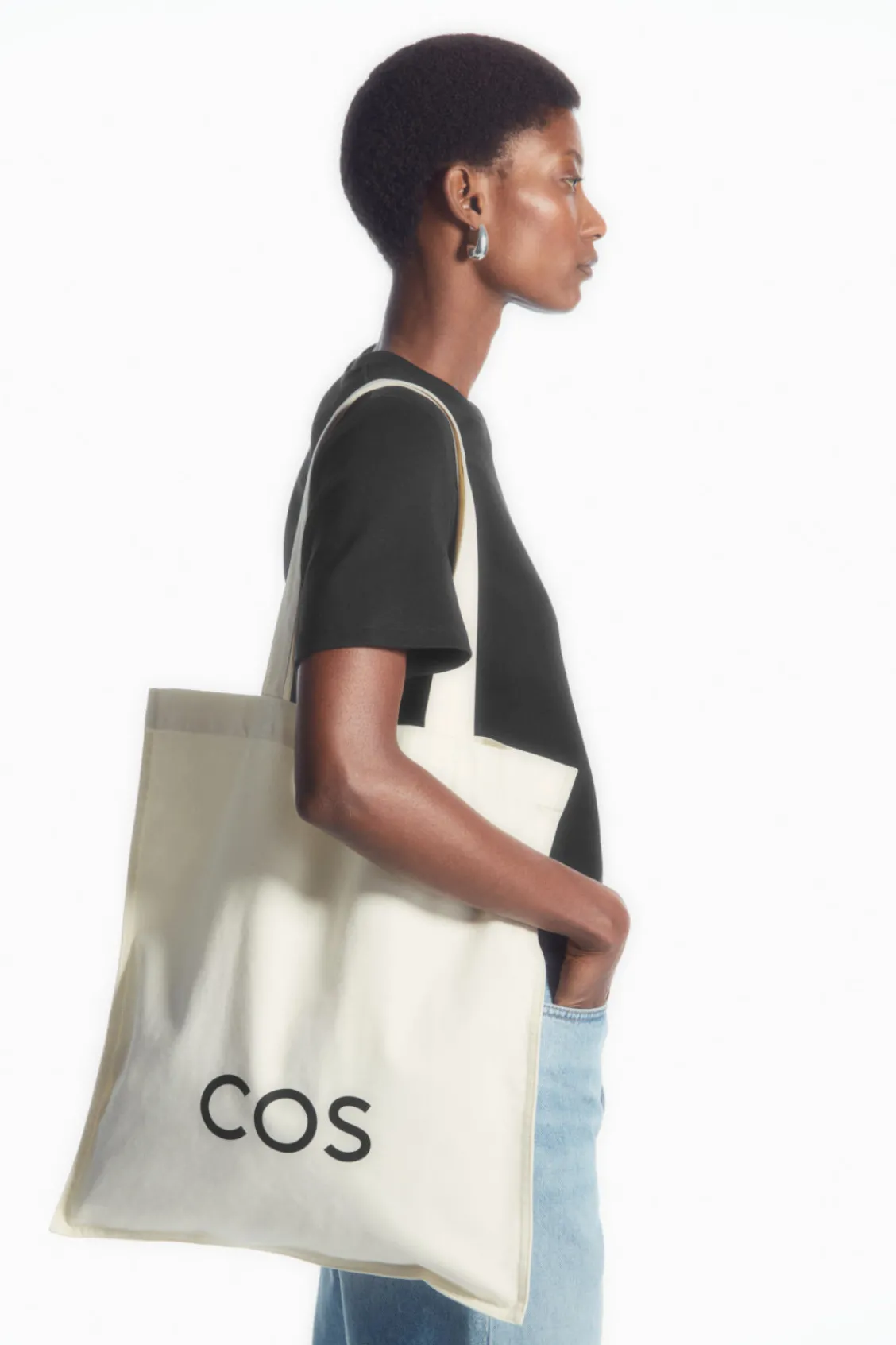 COS EQUALITY CANVAS TOTE BAG-Women Bags & Wallets | Bags