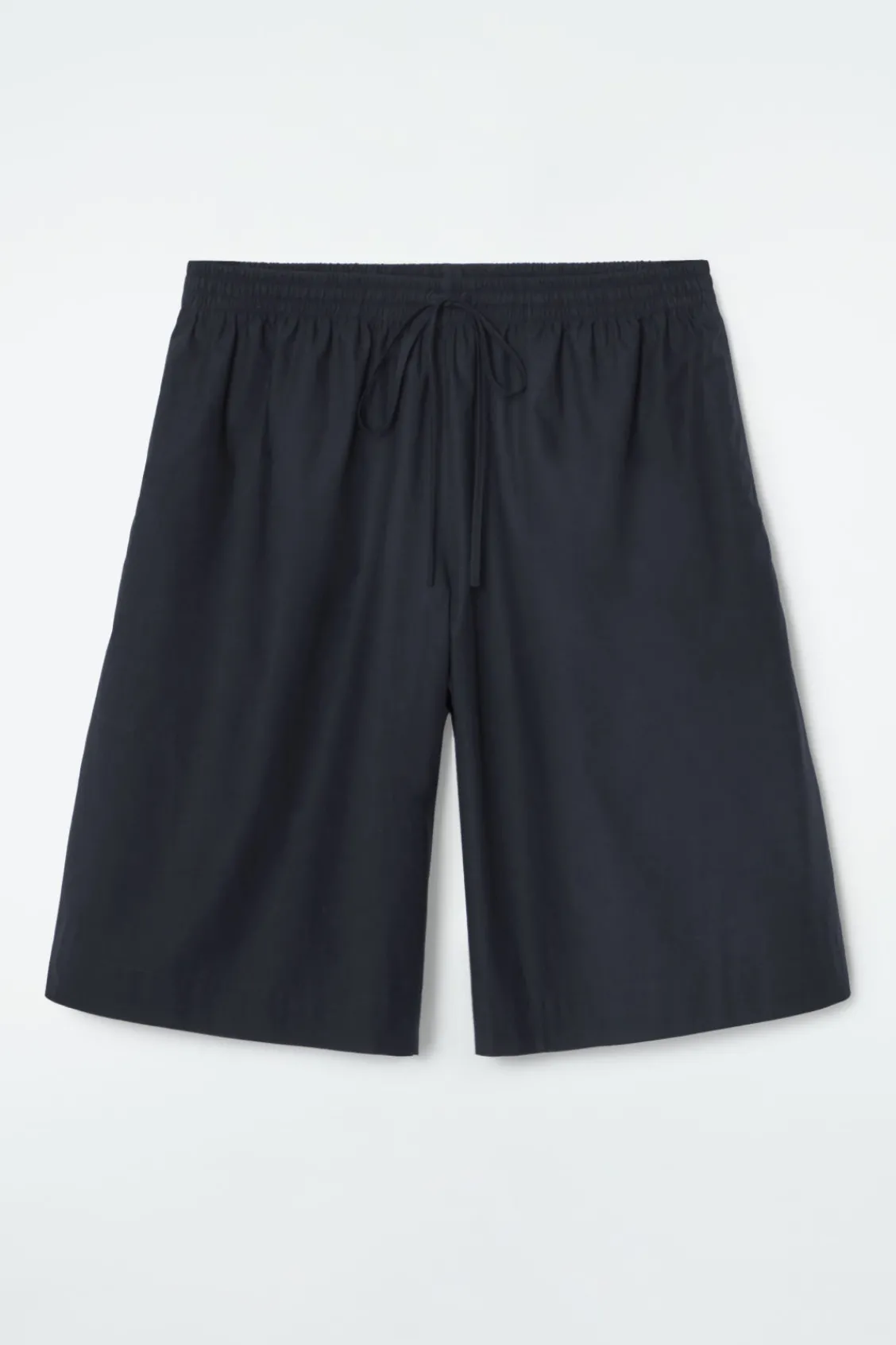 COS COTTON DRAWSTRING SHORTS-Women Pants