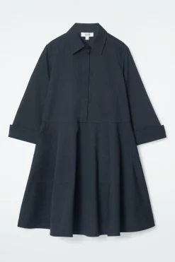 COS COTTON UTILITY SHIRT DRESS-Women Dresses & Jumpsuits