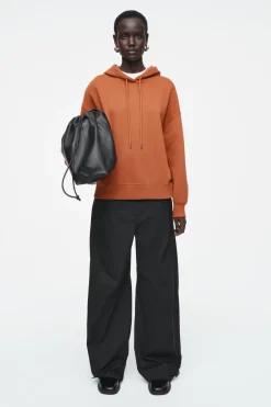 COS COTTON-JERSEY HOODIE-Women Tops