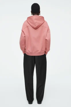COS COTTON-JERSEY HOODIE-Women Tops