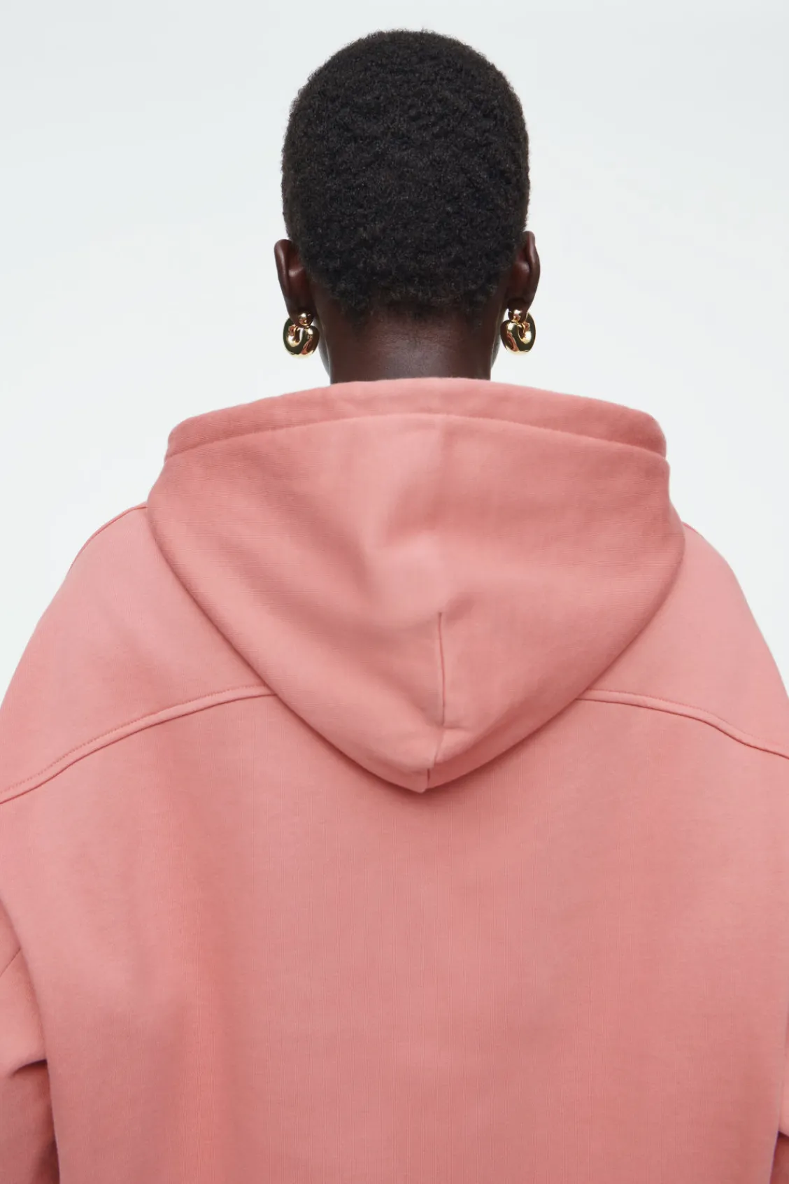 COS COTTON-JERSEY HOODIE-Women Tops