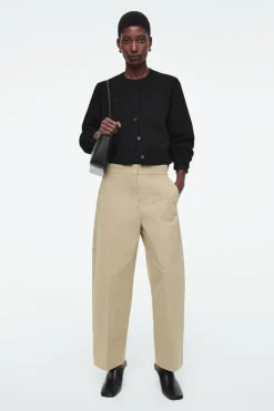 COS COTTON-TWILL CHINOS-Women Pants