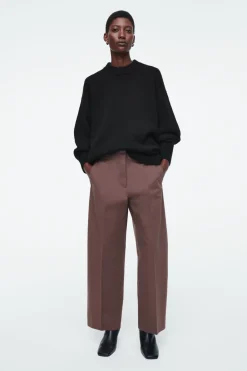 COS COTTON-TWILL CHINOS-Women Pants