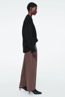 COS COTTON-TWILL CHINOS-Women Pants