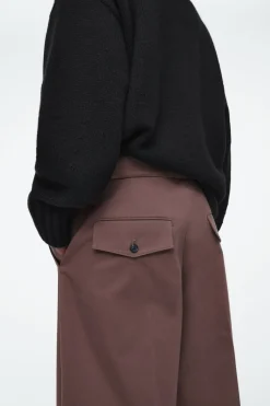 COS COTTON-TWILL CHINOS-Women Pants