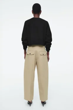 COS COTTON-TWILL CHINOS-Women Pants