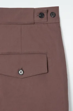 COS COTTON-TWILL CHINOS-Women Pants