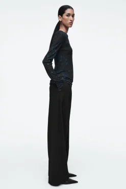 COS CREW-NECK MERINO WOOL TOP-Women Tops | Sweaters & Cardigans