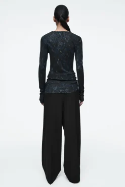 COS CREW-NECK MERINO WOOL TOP-Women Tops | Sweaters & Cardigans