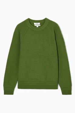 COS CREW-NECK WOOL SWEATER- Sweaters & Cardigans