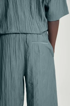 COS CRINKLED WIDE-LEG PANTS- Matching Sets | Pants